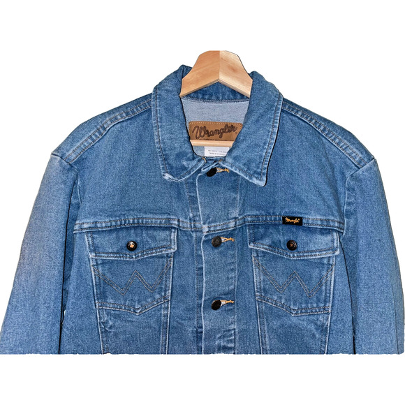 Wrangler X Lollapalooza 75th Anniversary Denim Jean Jacket NWT Size M - Picture 6 of 11